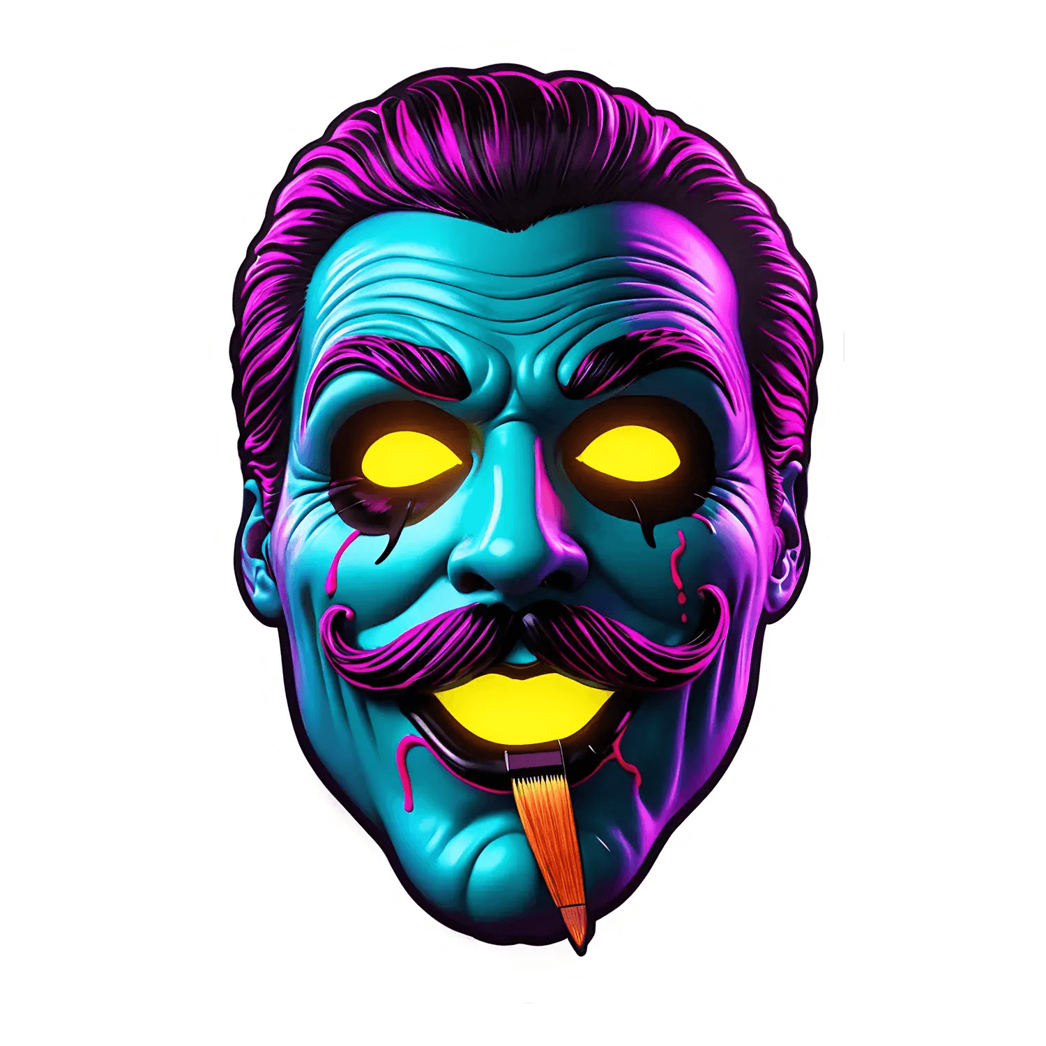 Neon Artist - Sticker - Heat Press Transfer