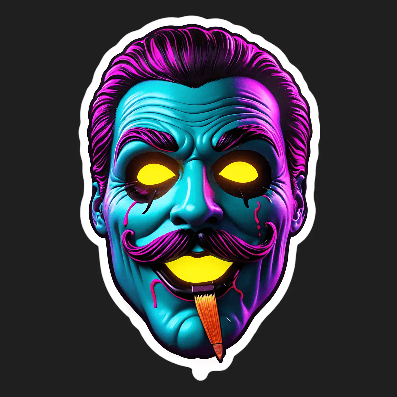 Neon Artist - Sticker - Heat Press Transfer