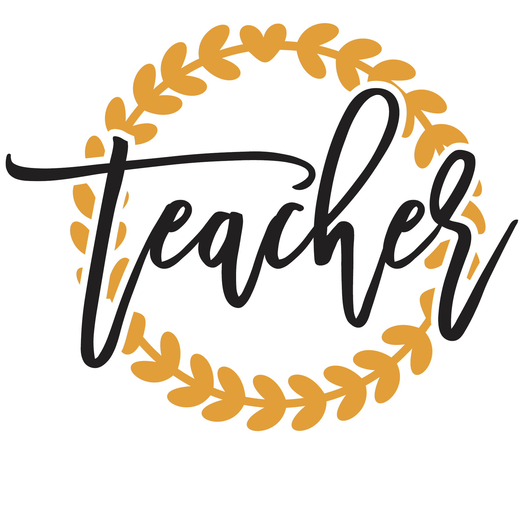 New Teacher Design - DTF Ready To Press - Heat Press Transfer