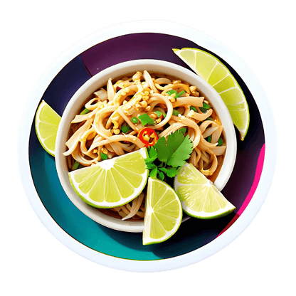 Noodle Bowl Recipe - Sticker - Heat Press Transfer