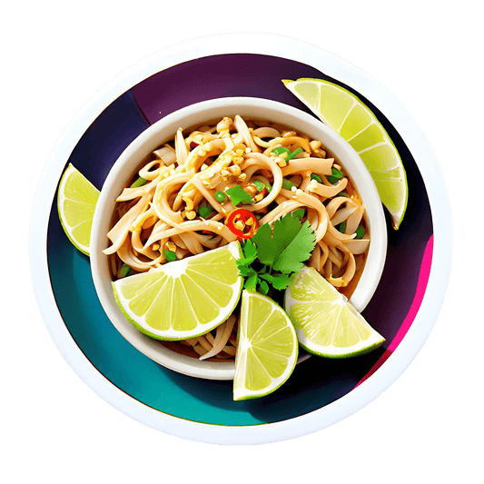 Noodle Bowl Recipe - Sticker - Heat Press Transfer
