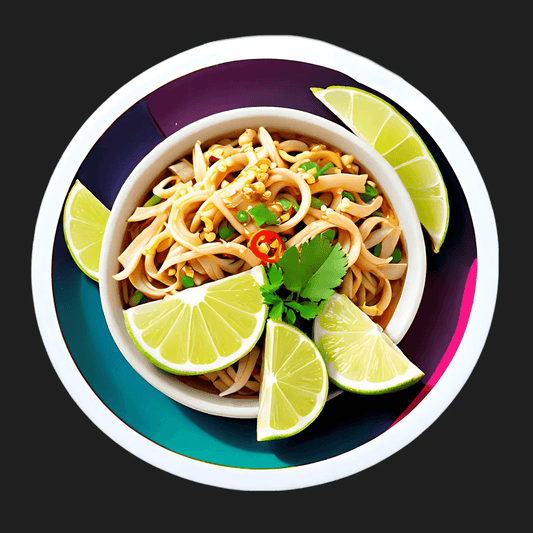 Noodle Bowl Recipe - Sticker - Heat Press Transfer