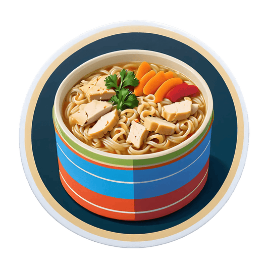 Noodle Soup Feast - Sticker - Heat Press Transfer