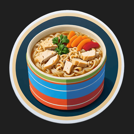 Noodle Soup Feast - Sticker - Heat Press Transfer