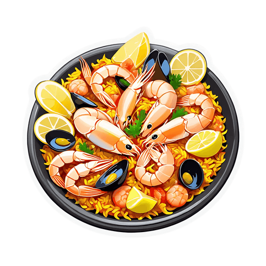 Paella Feast - Sticker - Heat Press Transfer