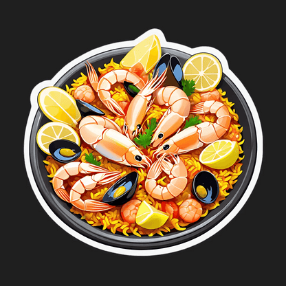 Paella Feast - Sticker - Heat Press Transfer
