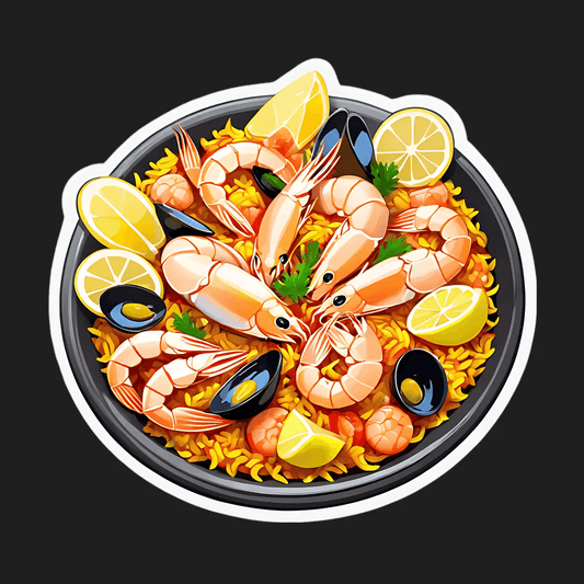 Paella Feast - Sticker - Heat Press Transfer