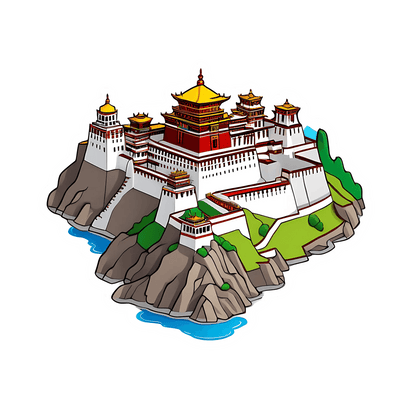 Palace Fortress - Sticker - Heat Press Transfer