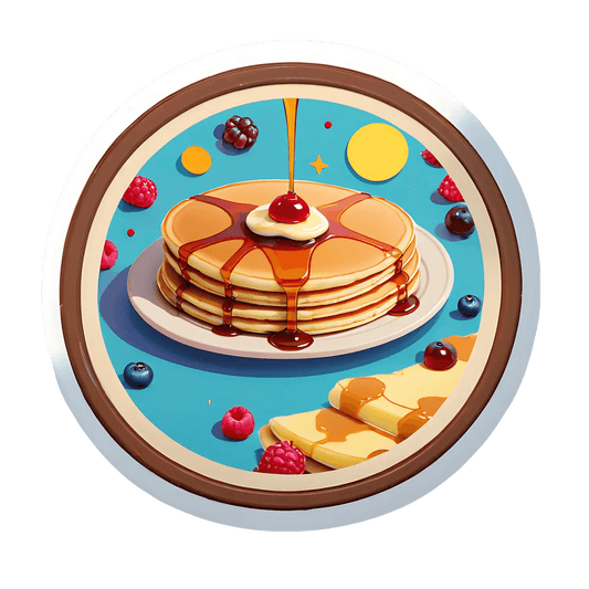 Pancake Breakfast - Sticker - Heat Press Transfer