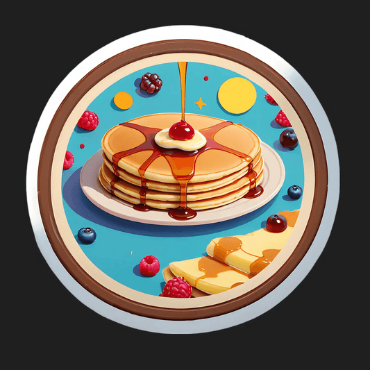 Pancake Breakfast - Sticker - Heat Press Transfer