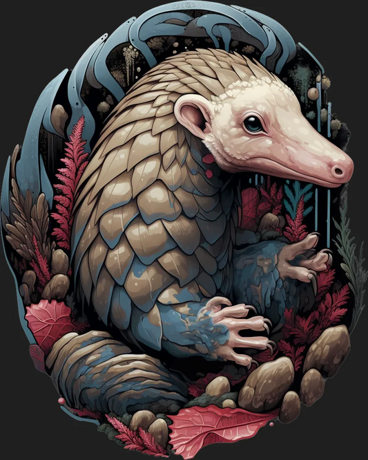 Pangolin Protector - DTF Ready to Press - Heat Press Transfer