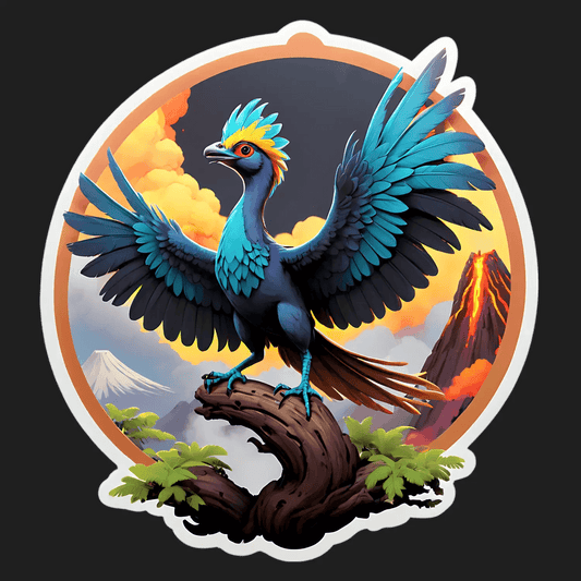 Paradise Bird - Decorative Sticker - Heat Press Transfer
