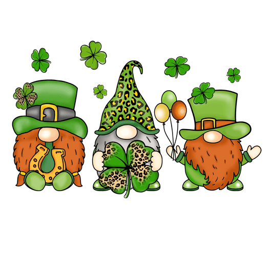 Patrick's Day Celtic Culture Design - DTF Ready To Press - Heat Press Transfer