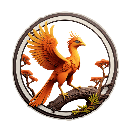 Phoenix Emblem - UV Sticker - Heat Press Transfer