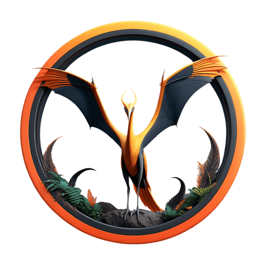 Phoenix Emblem - Vibrant Sticker - Heat Press Transfer