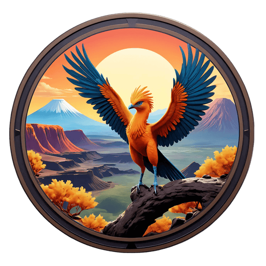 Phoenix Sunrise - Sticker - Heat Press Transfer