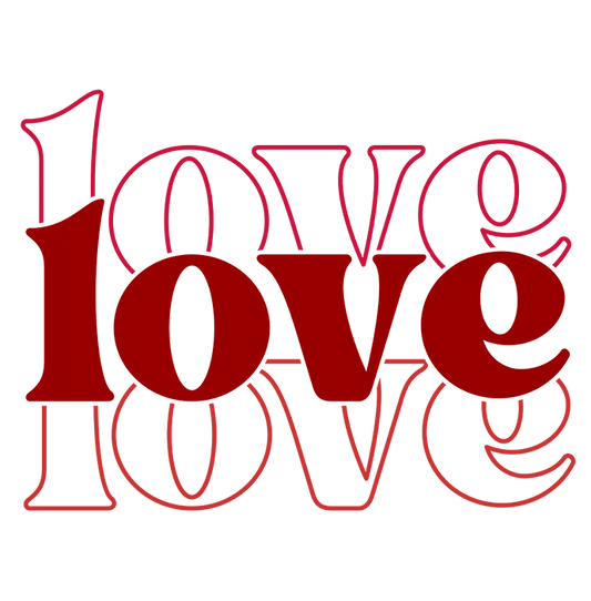 Playful Love: Valentine’s Day DTF Gang Sheet 22"x60" Premade DTF Gang Sheet - Heat Press Transfer
