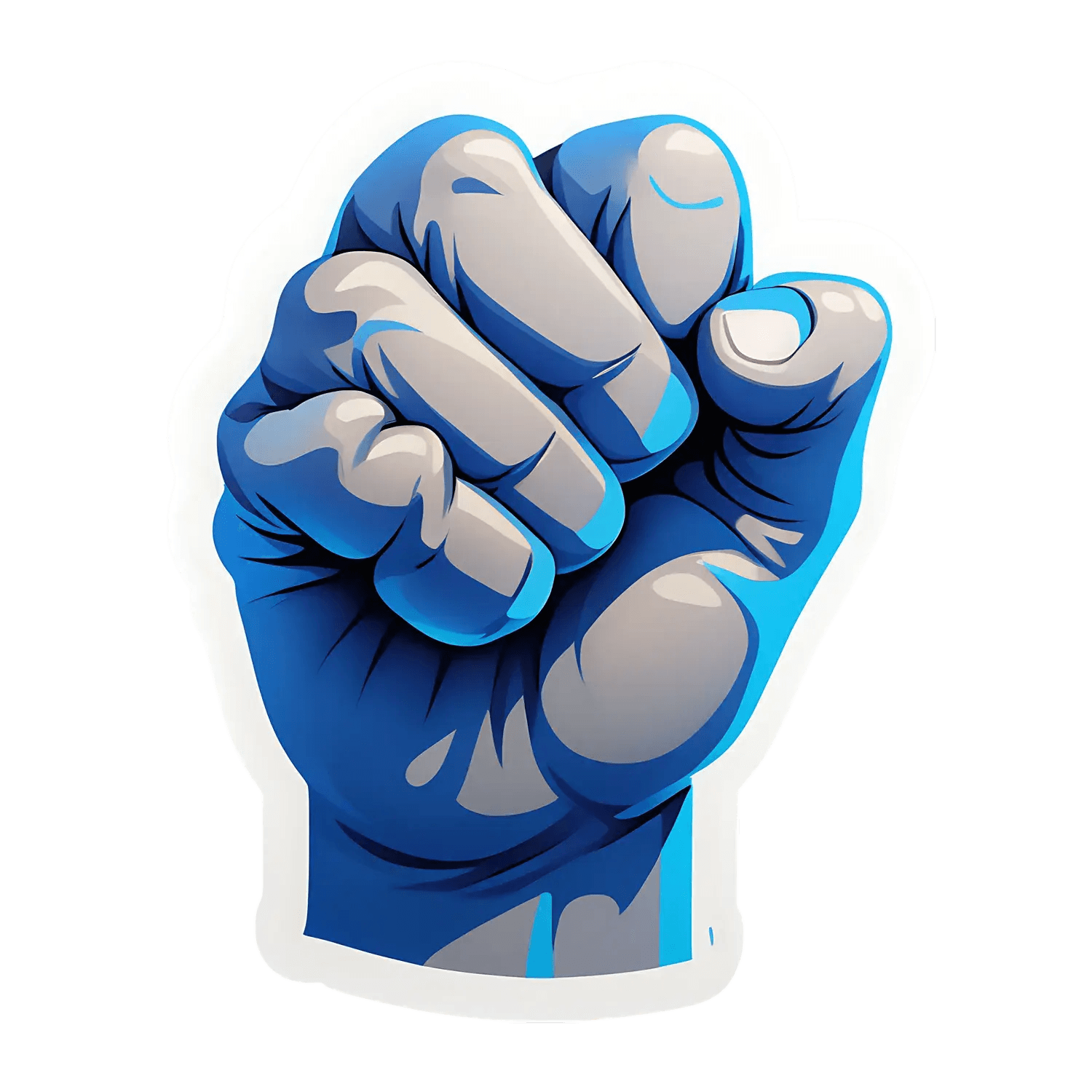 Power Fist UV DTF - Sticker - Heat Press Transfer