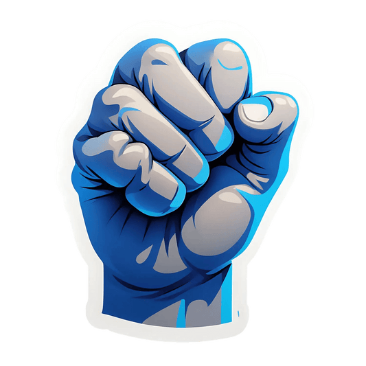 Power Fist UV DTF - Sticker - Heat Press Transfer