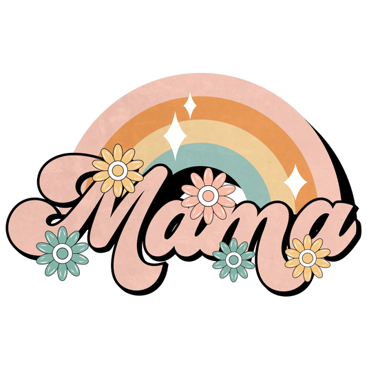 Pregnancy Reveal Mama Design - DTF Ready To Press - Heat Press Transfer
