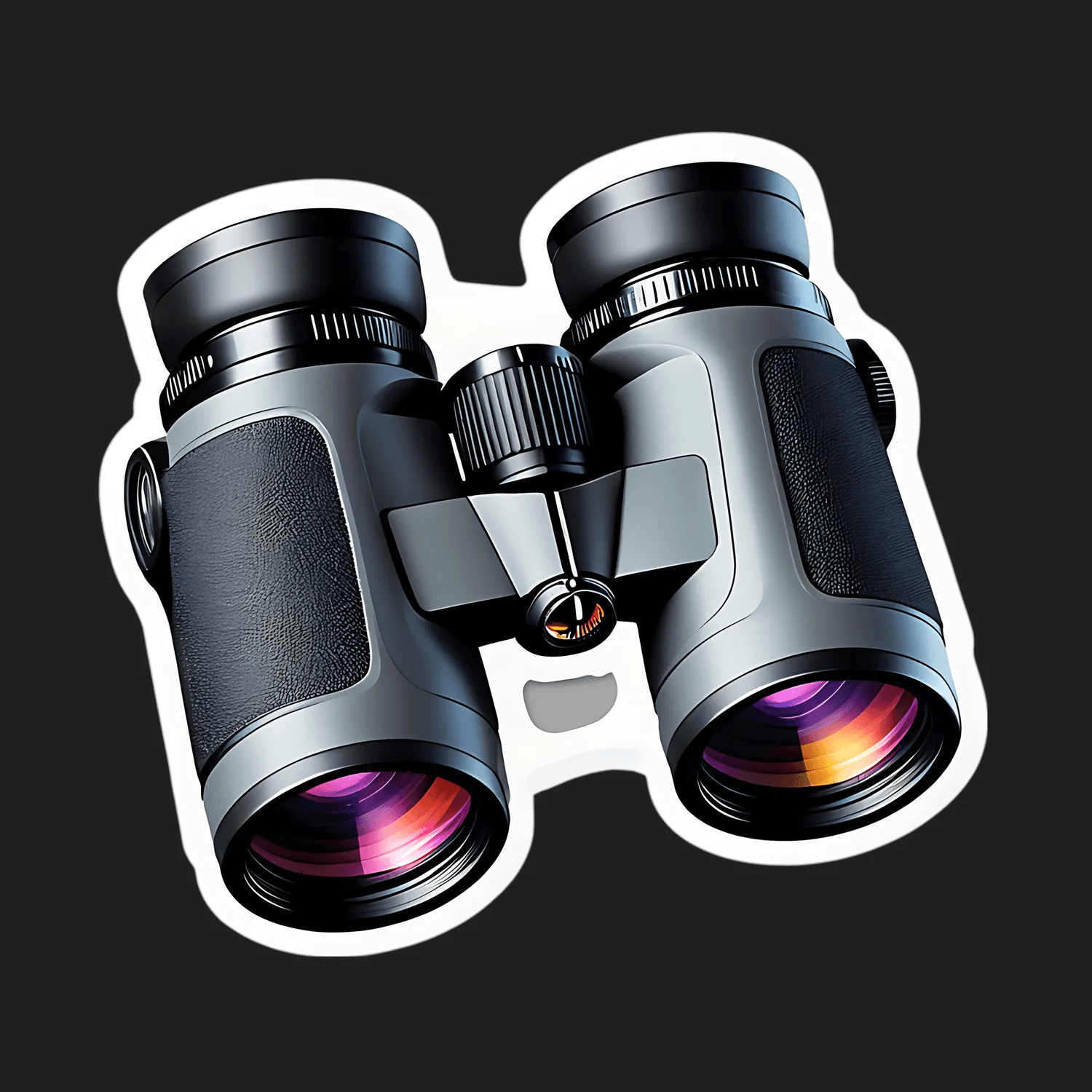Professional Binoculars - Sticker - Heat Press Transfer