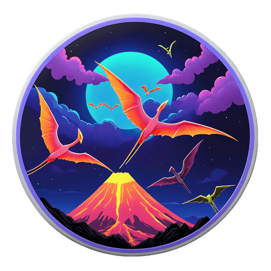 Pterosaur Night Sky - Sticker - Heat Press Transfer