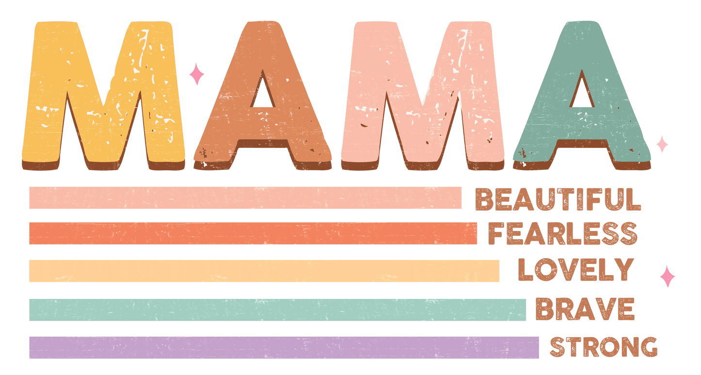Queen Mama Design - DTF Ready To Press - Heat Press Transfer