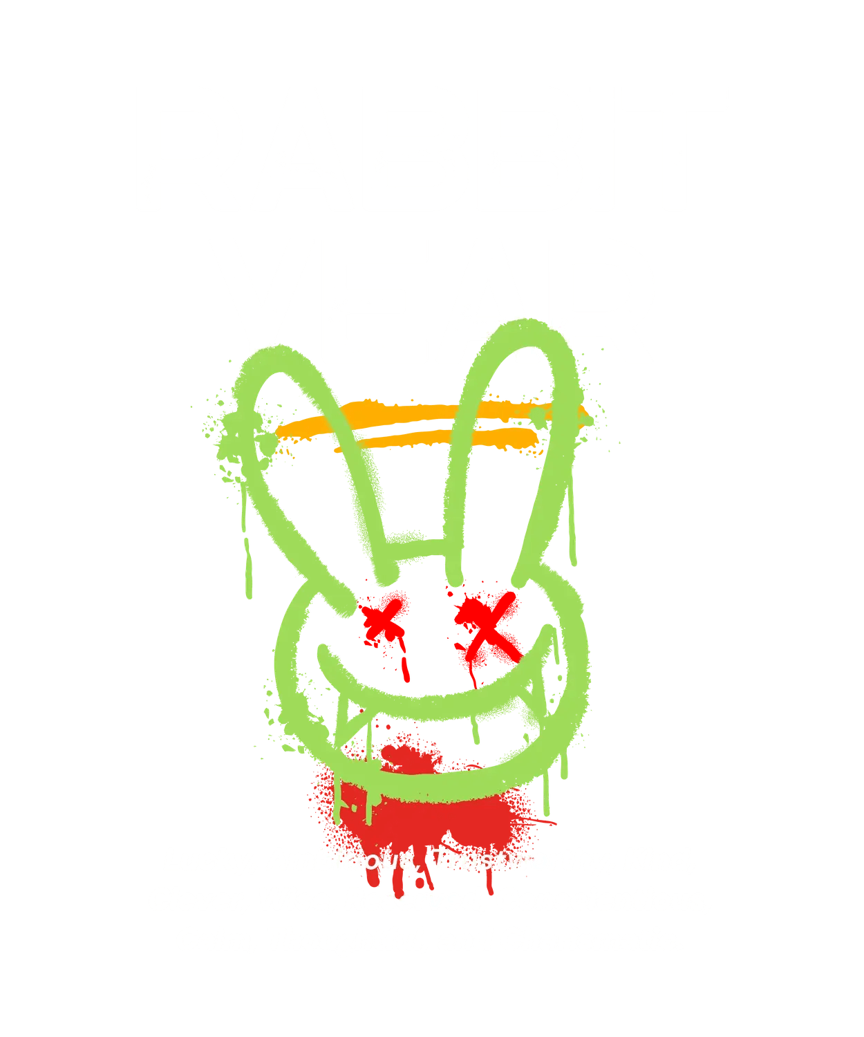 Rabbit Year Vibes - DTF Ready to Press - Heat Press Transfer