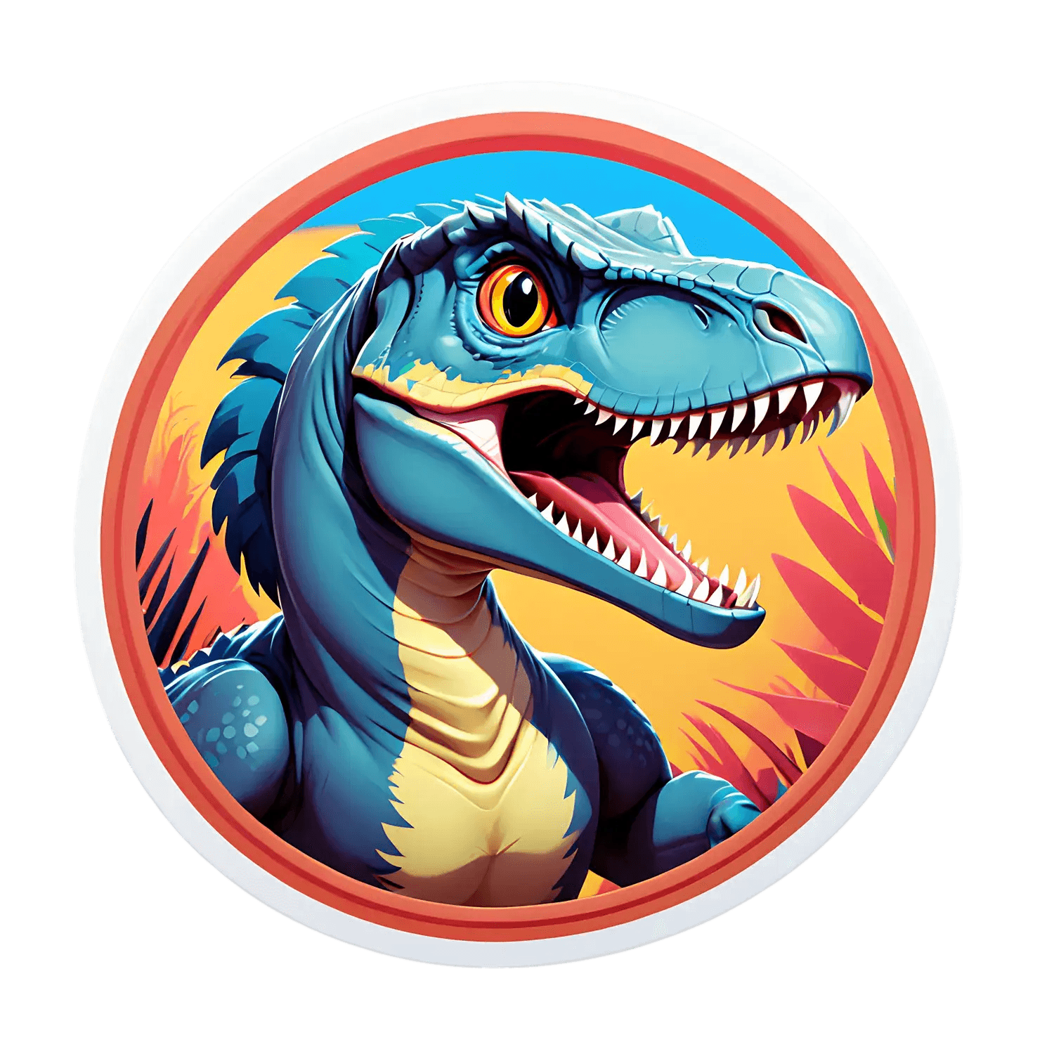 Raptor Graphic - Sticker - Heat Press Transfer