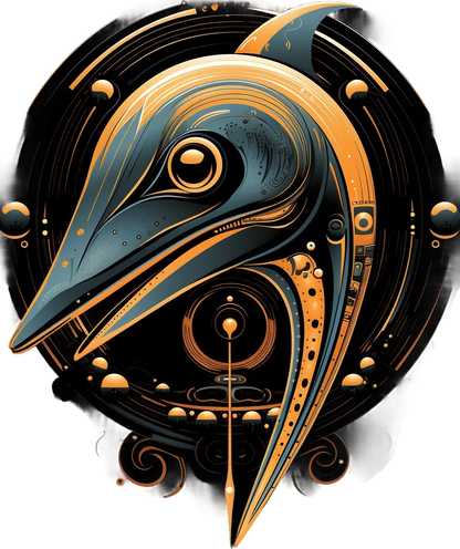 Raven Art Print - DTF Ready to Press - Heat Press Transfer