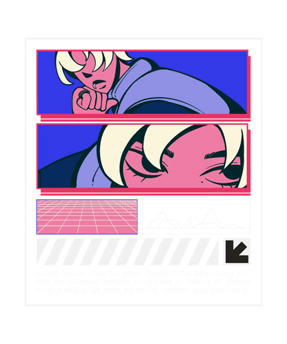 Retro Pop Art - DTF Ready to Press - Heat Press Transfer
