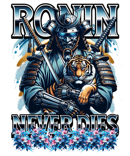 Ronin Tiger Art - DTF Ready to Press - Heat Press Transfer