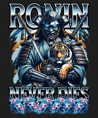 Ronin Tiger Art - DTF Ready to Press - Heat Press Transfer