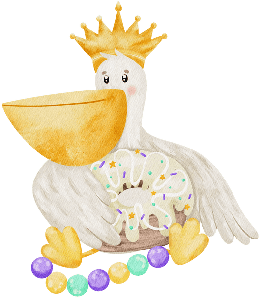 Royal Duck - DTF Ready to Press - Heat Press Transfer