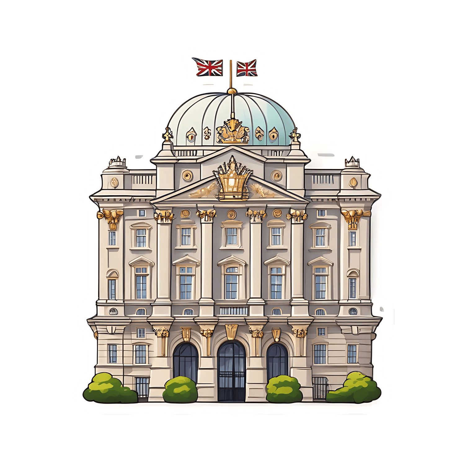 Royal Palace UV - Sticker - Heat Press Transfer
