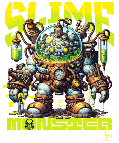 SLIME Monster - DTF Ready to Press - Heat Press Transfer