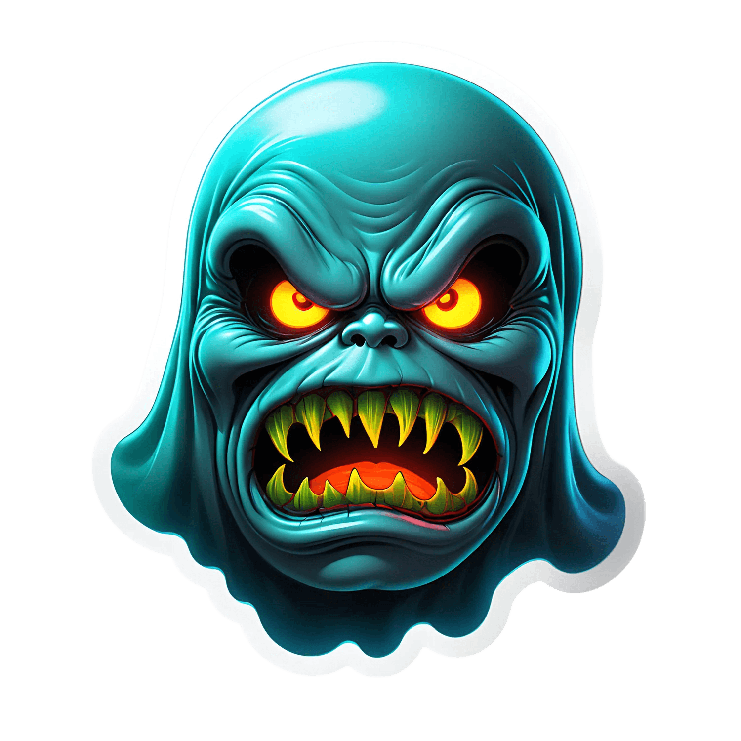 Scary Monster UV - Sticker - Heat Press Transfer