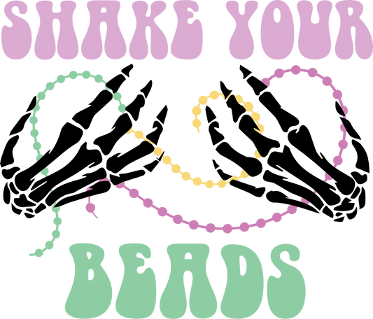 Shake Your Beards - DTF Ready to Press - Heat Press Transfer