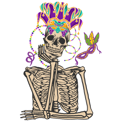 Skeleton Mariachi - DTF Ready to Press - Heat Press Transfer