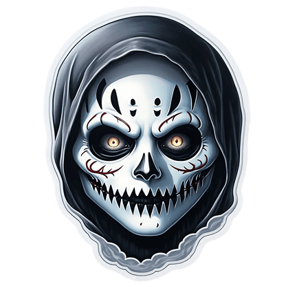 Skull Reaper - Horror Sticker - Heat Press Transfer