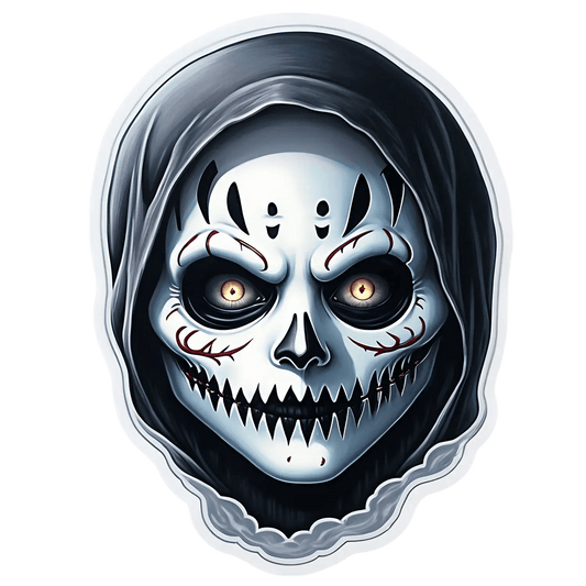 Skull Reaper - Horror Sticker - Heat Press Transfer