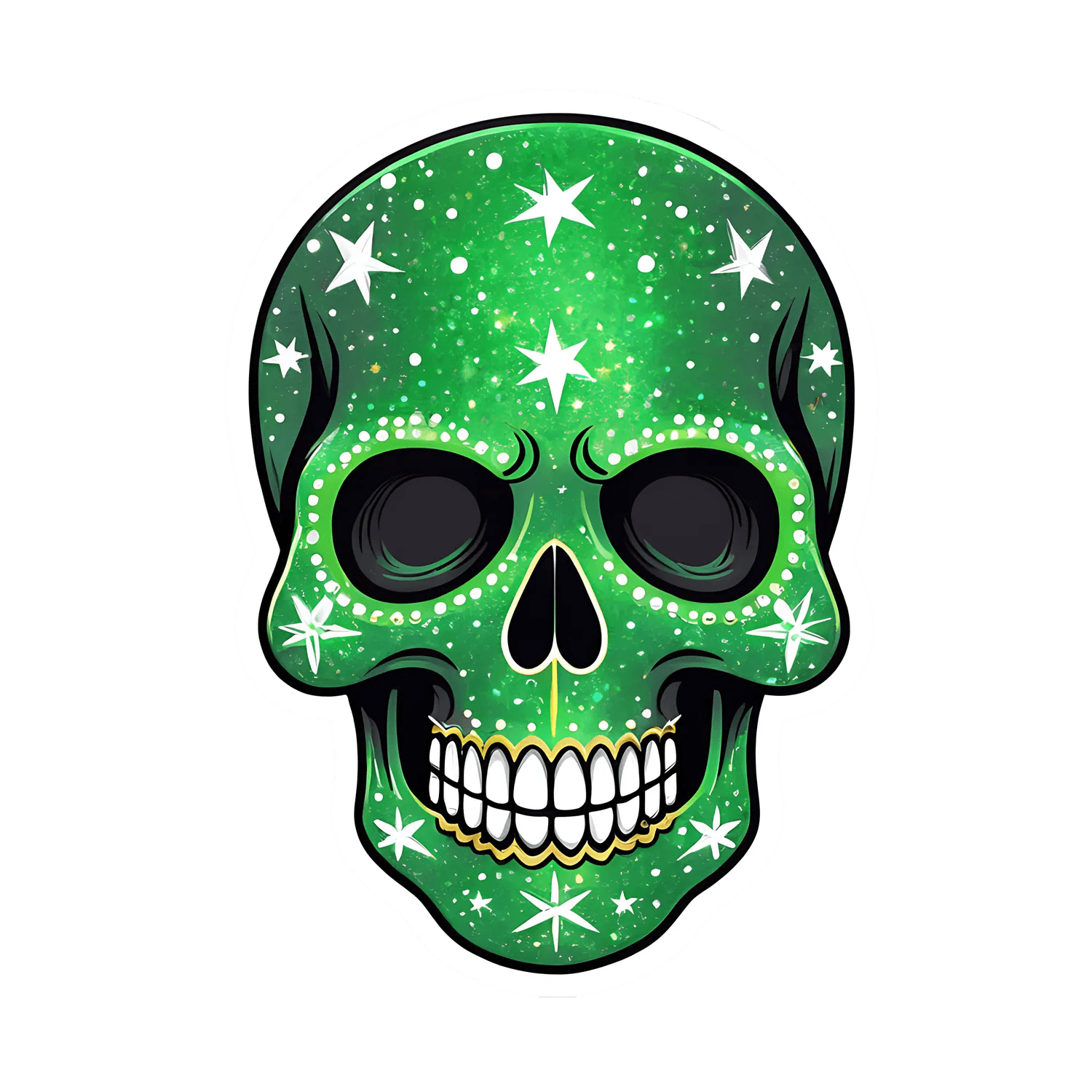 Skull Galaxy - UV DTF Sticker - Heat Press Transfer