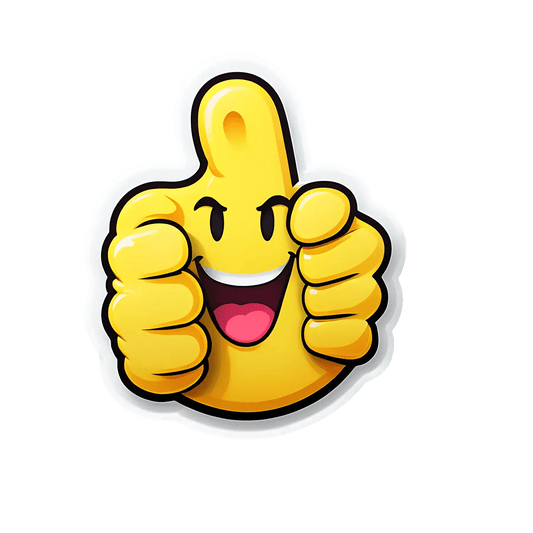 Smiley Face Emoji - UV DTF Sticker - Heat Press Transfer