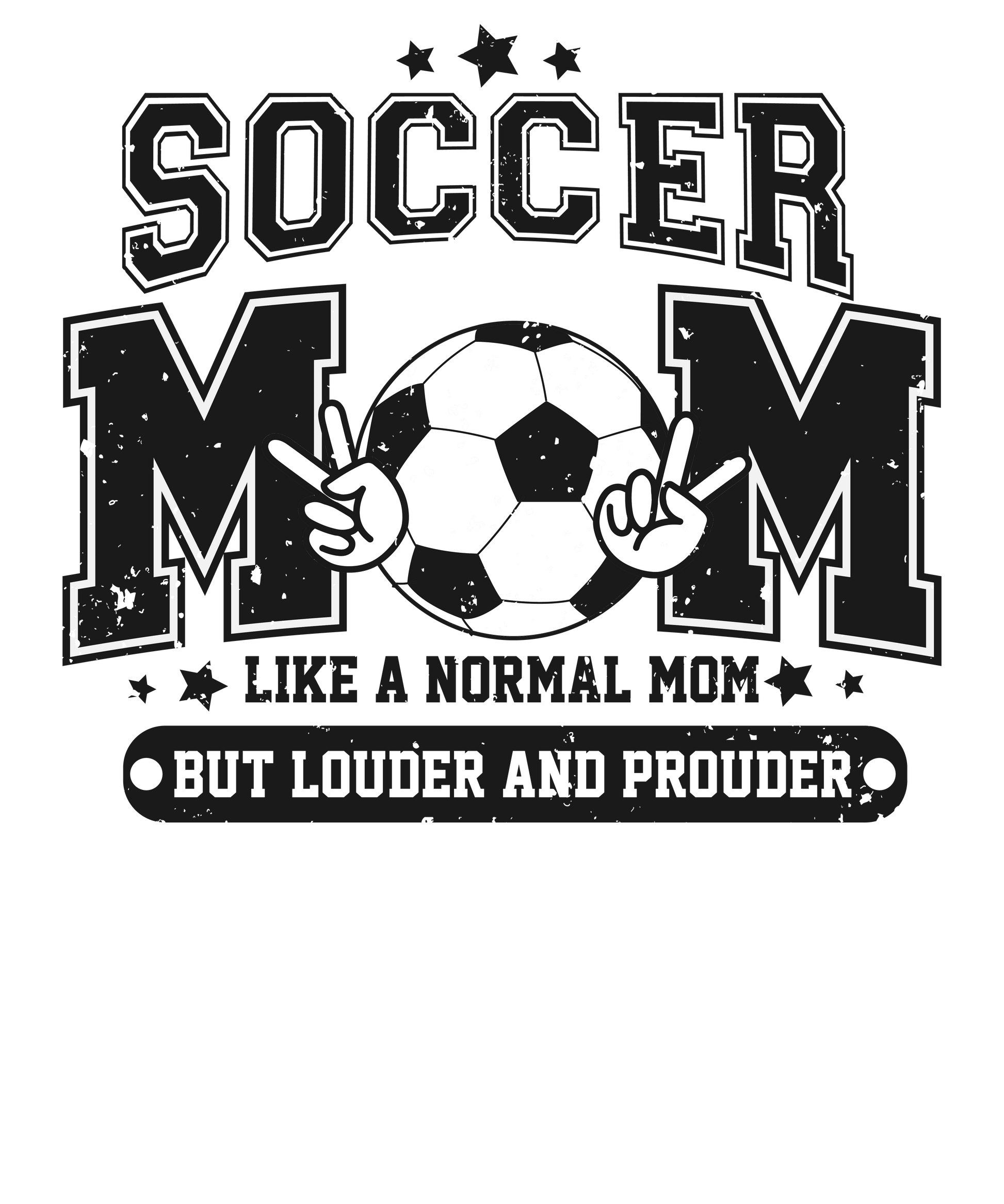 Soccer Mom Design - DTF Ready To Press - Heat Press Transfer