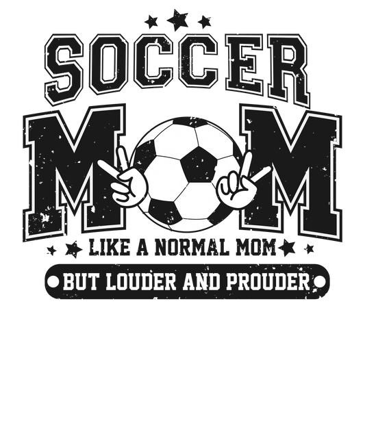 Soccer Mom Design - DTF Ready To Press - Heat Press Transfer