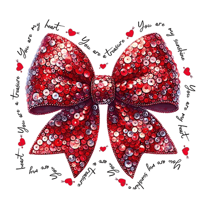 Sparkle & Love: Valentine’s Day DTF Gang Sheet 22"x60" Premade DTF Gang Sheet - Heat Press Transfer