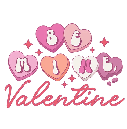Sparkle & Love: Valentine’s Day DTF Gang Sheet 22"x60" Premade DTF Gang Sheet - Heat Press Transfer