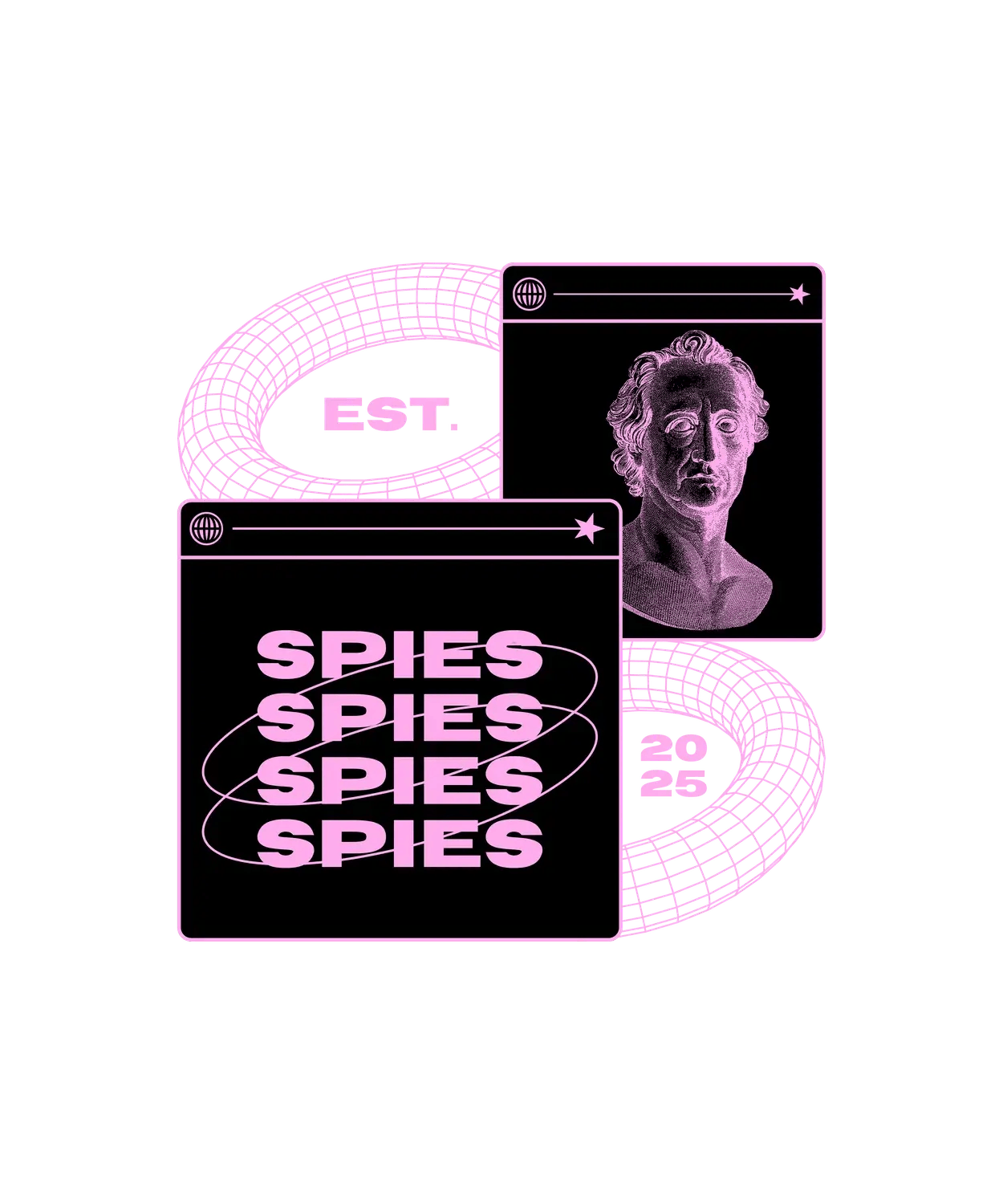 Spies Theme - DTF Ready to Press - Heat Press Transfer
