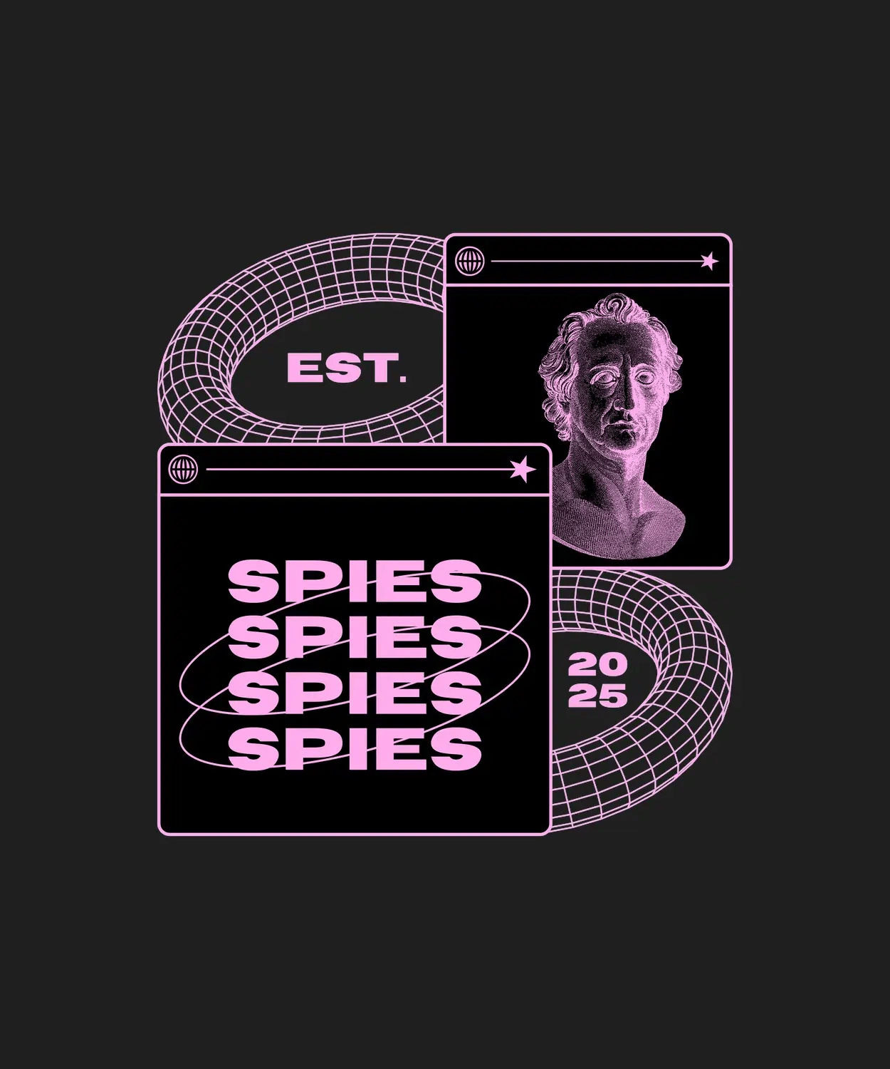 Spies Theme - DTF Ready to Press - Heat Press Transfer