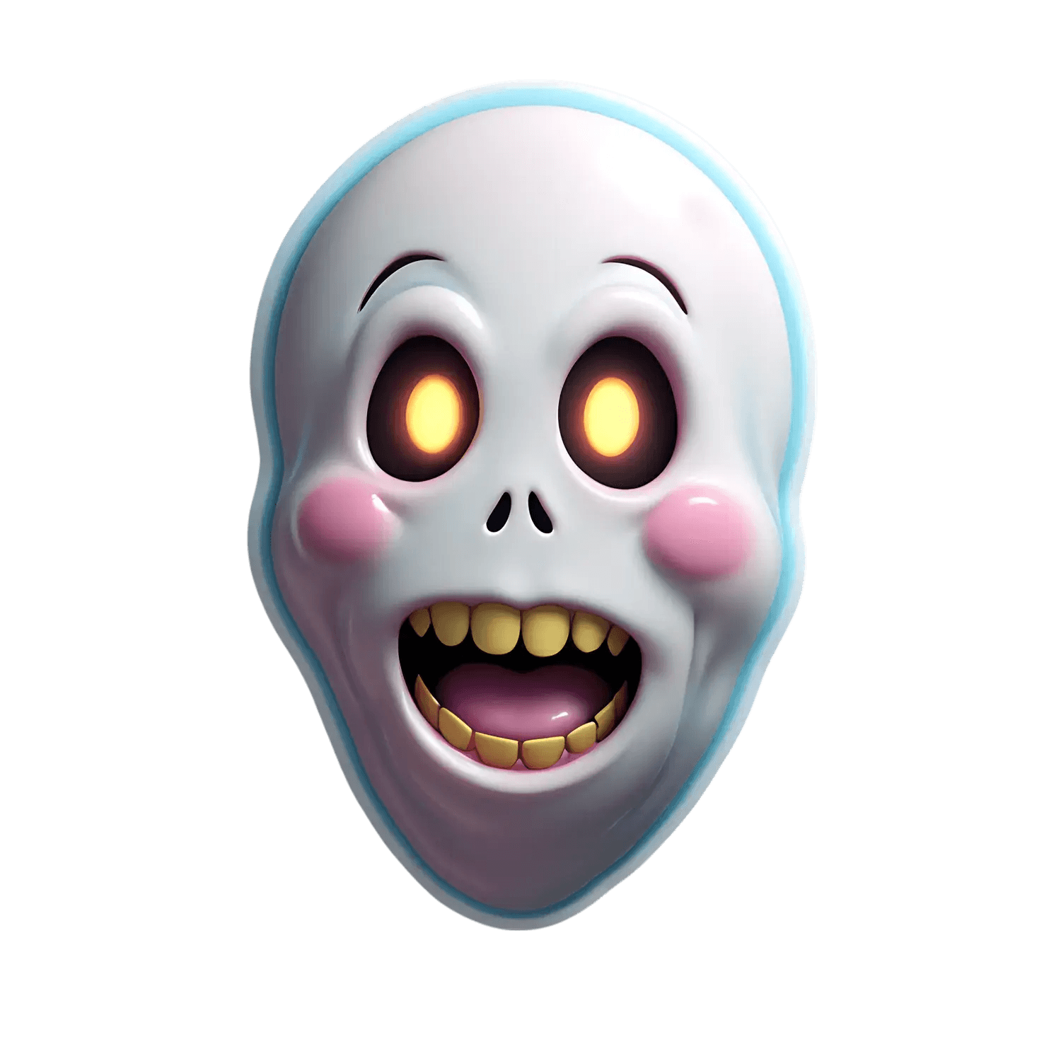 Spooky Skull - Sticker - Heat Press Transfer